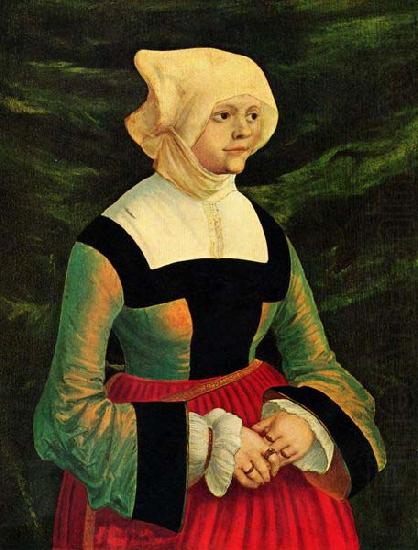 Albrecht Altdorfer Portrat einer Frau china oil painting image